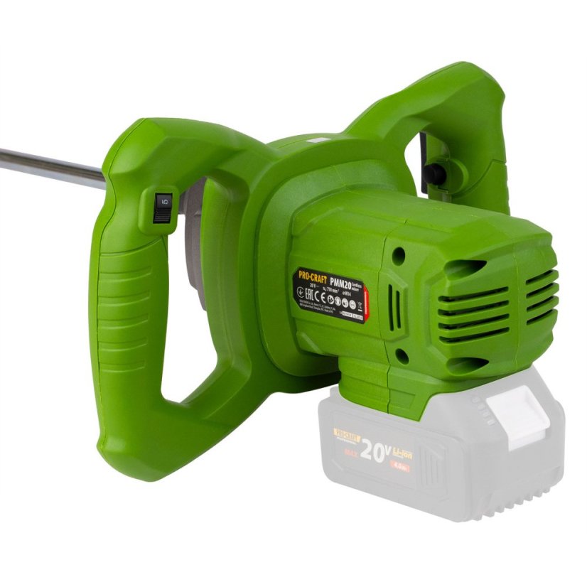 Procraft PMM20 aku míchadlo stavebních směsí 20 V bez aku
