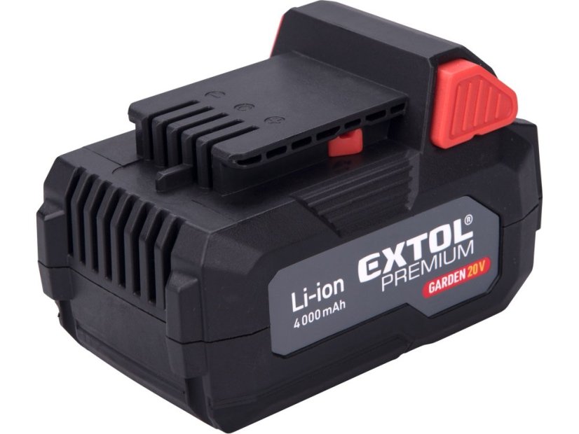 EXTOL PREMIUM 8895782 baterie akumulátorová GARDEN20V, 20V Li-ion, 4000mAh