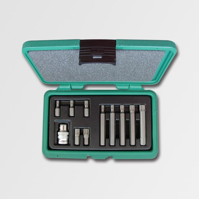 HONITON sada 1/2" bitů XZN M5-M12, 10mm 11dílů