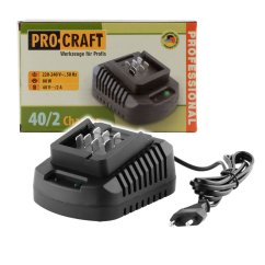 Procraft 40/2 nabíječka pro aku baterii 20/40 20V 8Ah/40V 4Ah