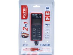 EXTOL PREMIUM 8897310 tester autobaterie a alternátoru, digitální