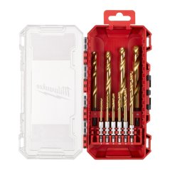 Milwaukee Vrtáky do kovu RED HEX - SHOCKWAVE™ HSS-G TiN 4932493865