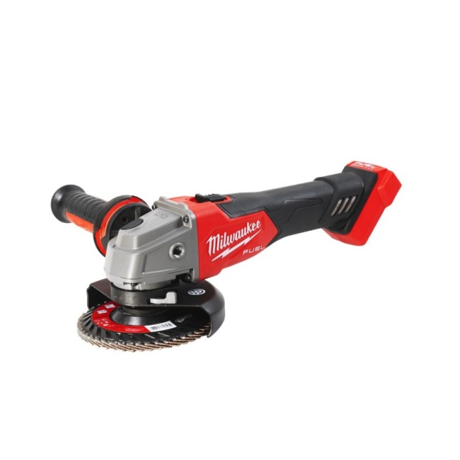 Milwaukee ELVINSET27 M18 BLPDRC-502C aku příklepová vrtačka + M18 FSAG125X-0 aku uhlová bruska 125 mm 2x 5 Ah M18 B5