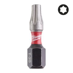 Milwaukee šroubovací bity TX20x25mm Shockwave 25ks 4932430875