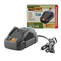 Procraft 20/2.4A nabíječka pro 20 V Li-ion baterie