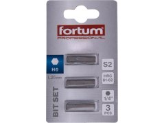 FORTUM 4741508 hrot imbus sada 3ks, H 6x25mm, S2