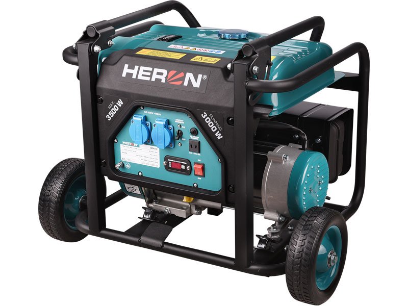 HERON 8896140 elektrocentrála benzínová 7,4HP/3,5kW