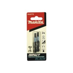 Makita B-63775 torzní bit 1/4" Impact Black T15, 50mm 2 ks