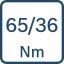 65/36 Nm. 65/36 Nm.