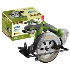 Procraft PCA32-BB aku kotoučová pila 165mm 20 V bez aku