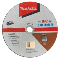 Makita E-03006 kotouč řezný nerez 230x2.0x22.23mm