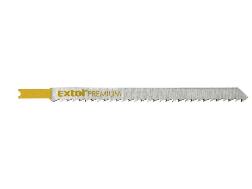 EXTOL PREMIUM 8805512 plátky do přímočaré pily 5ks, 126x4,0mm, HCS