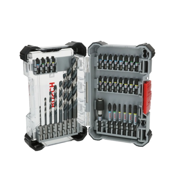 Bosch 35 dílná sada šroubovacích bitů a vrtáků do kovu PRO Impact MetalSet 2608521U81
