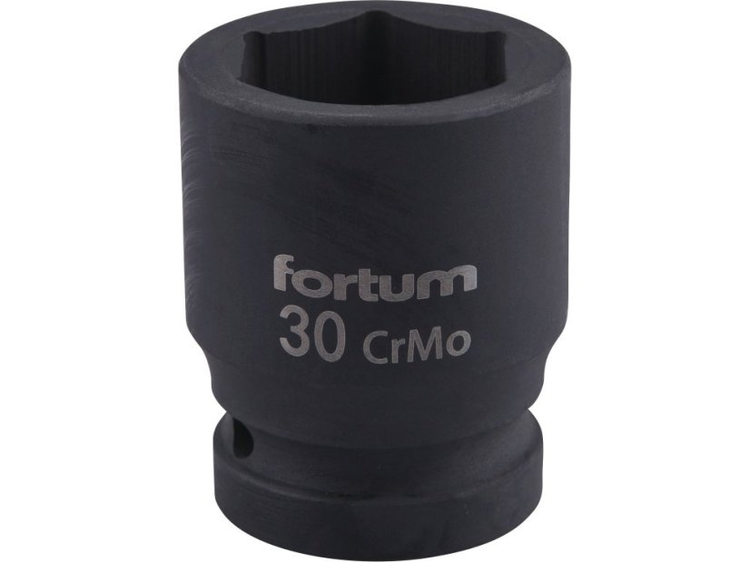FORTUM 4703030 hlavice nástrčná rázová 3/4", 30mm, L 54mm FORTUM 4703030 hlavice nástrčná rázová 3/4", 30mm, L 54mm