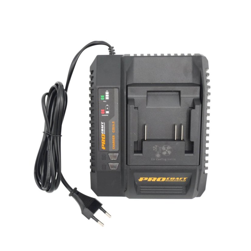 Procraft Industrial C20/6 nabíječka pro 20V Li-ion baterie 135 W