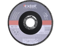 EXTOL PREMIUM 8803310 kotouč lamelový šikmý korundový, P100, O 115mm