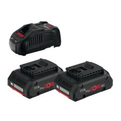 Bosch ProCore set 2 x GBA 18 V 4,0 Ah + GAL 1880 CV