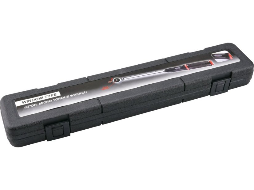 FORTUM klíč momentový se stupnicí, 1/2", 40-200Nm, 72 zubů, CrV