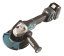 Makita 191W06-8 kryt odsávání prachu broušení 125 mm pouze pro staré typy brusek =old127147-6=old122B42-7