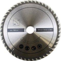 Scheppach 250x30x2,8 48 zubů kotouč pilový TCT 7901303701
