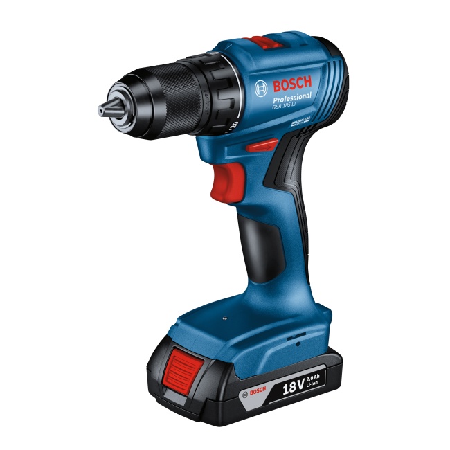 Bosch GSR 185-LI aku vrtací šroubovák 18V 1x2.0Ah kufr