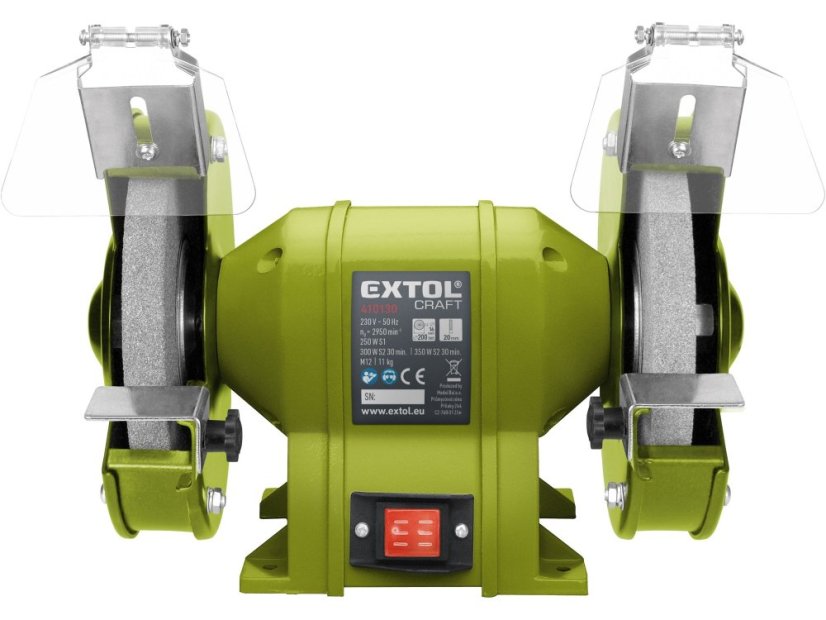 EXTOL CRAFT 410130 bruska stolní dvoukotoučová, 350W