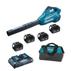 Makita DUB362PT4X aku ofukovač Li-ion 2x18V/5,0Ah