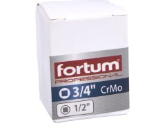 FORTUM 4703108 adaptér, vnitřní 3/4"- vnější 1/2"