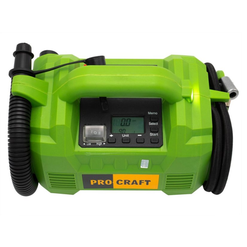 Procraft LK30 bb aku kompresor s ofukováním 20 V bez aku