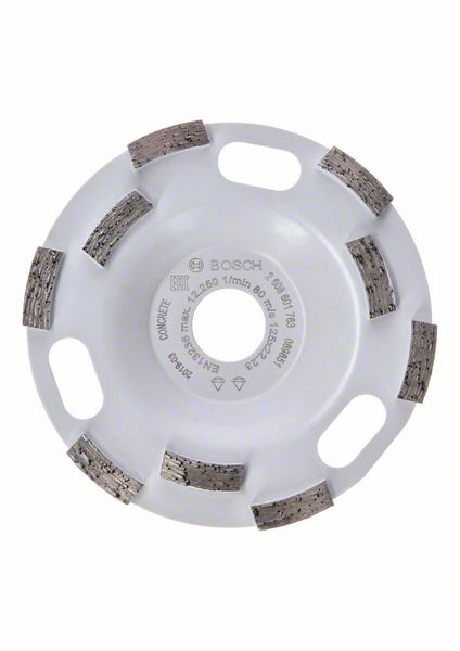 Bosch 2608601763 DIA brusný hrncový kotouč dvouřadý Expert for Concrete HS, 125mm
