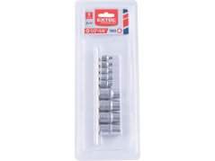 EXTOL PREMIUM 8818114 hlavice nástrčné vnitřní TORX , sada 9ks, 1/4",1/2", CrV