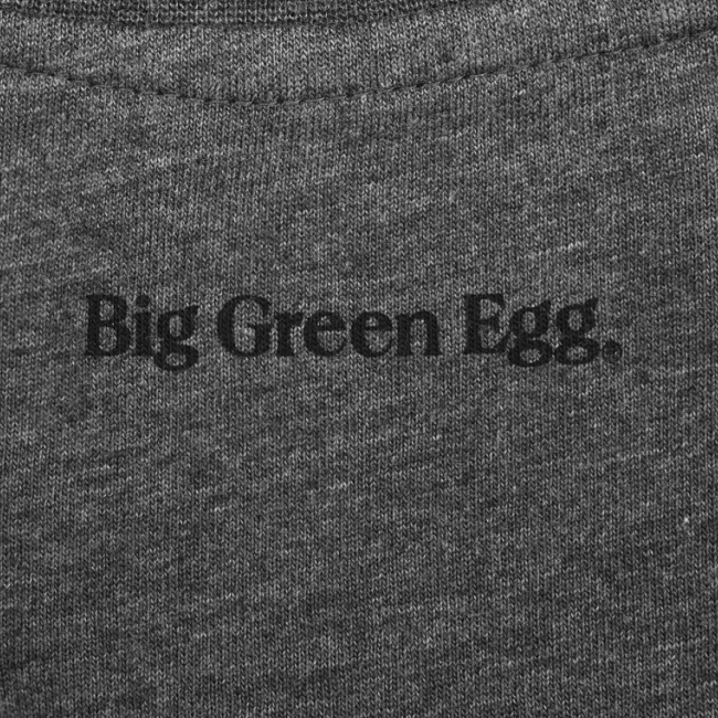Big Green Egg mikina s kapucí uhlově šedá 74´vel. XL 567174
