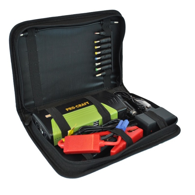 Procraft JS-12 jump starter s funkcí powerbanka