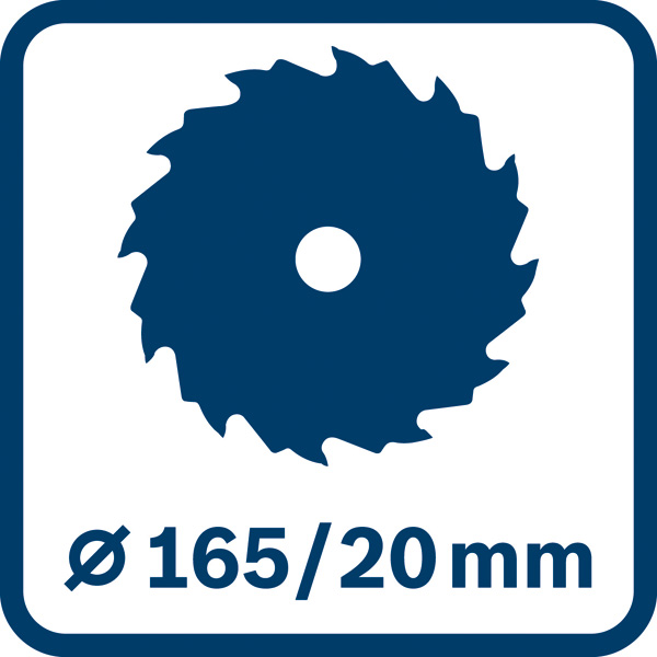 Bosch GKS 18V-57-2 GX aku okružní pila 18V bez aku 06016C1001