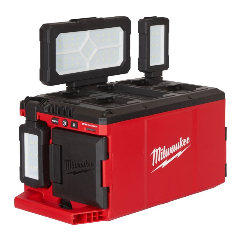 Milwaukee M18 POALC-0 Světlo a nabíječka Packout bez aku 4933478120
