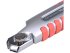 EXTOL PREMIUM 8855015 nůž ulamovací s kovovou výstuhou a zásobníkem, 18mm Auto-lock