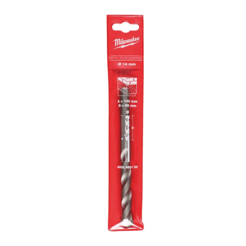 Milwaukee 14x150mm příklepový vrták do betonu 4932480150