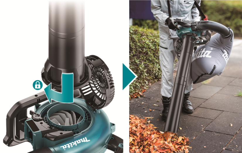 Makita UB003GZ aku ofukovač/vysavač Li-ion XGT 40V bez aku Z