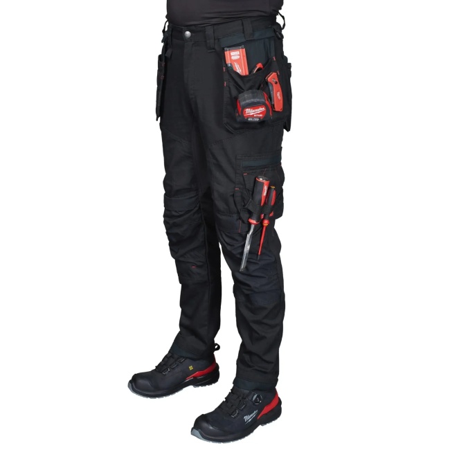 Milwaukee pracovní kalhoty FREEFLEX černé vel. 56/XL WP BL 56 4932498196