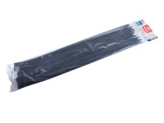 EXTOL PREMIUM 8856176 pásky stahovací na kabely černé, 600x8,8mm, 50ks, nylon PA66