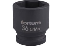 FORTUM 4703036 hlavice nástrčná rázová 3/4", 36mm, L 57mm