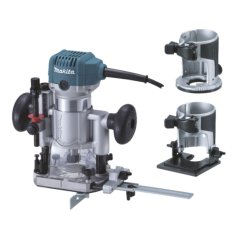Makita RT0702CX2J kombinovaná frézka s příslušenstvím 700W,Makpac