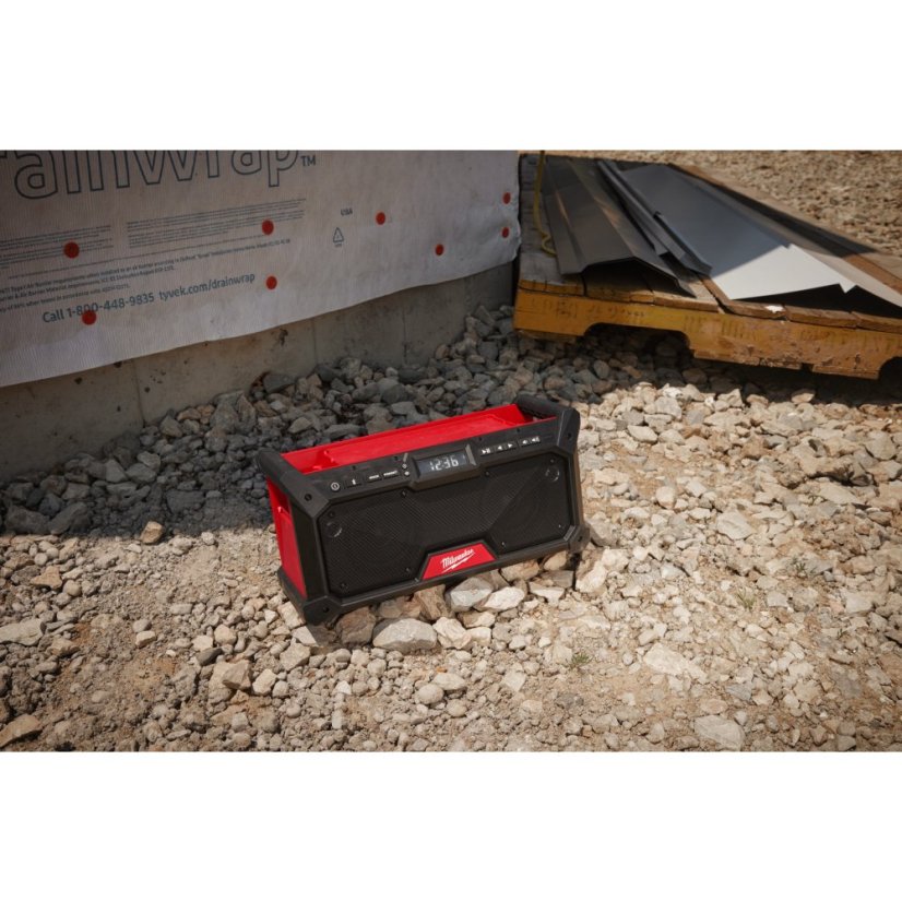 Milwaukee M18™ RADDAB+G2-0 stavební rádio DAB+ 4933492344