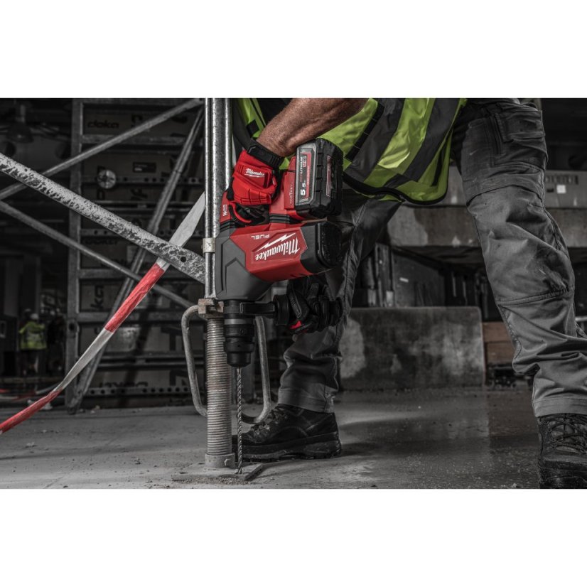Milwaukee M18 ONEFHPX-0 ONE-KEY™ ak u kombinované 4 režimové kladivo 32 mm SDS-PLUS se sklíčidlem FIXTEC™ bez aku 4933478885