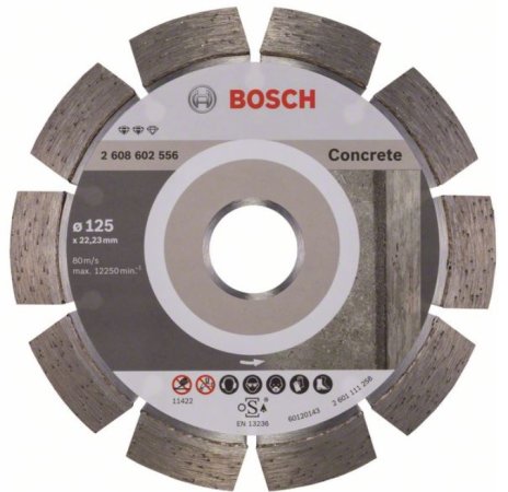 Bosch Dia kotouč Standard for Concrete 125 x 22,23 x 2,2 x 12 mm