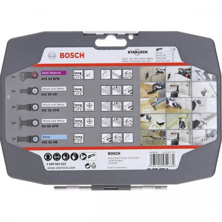 Bosch STARLOCK 6dílná sada pro oscilační nářadí
