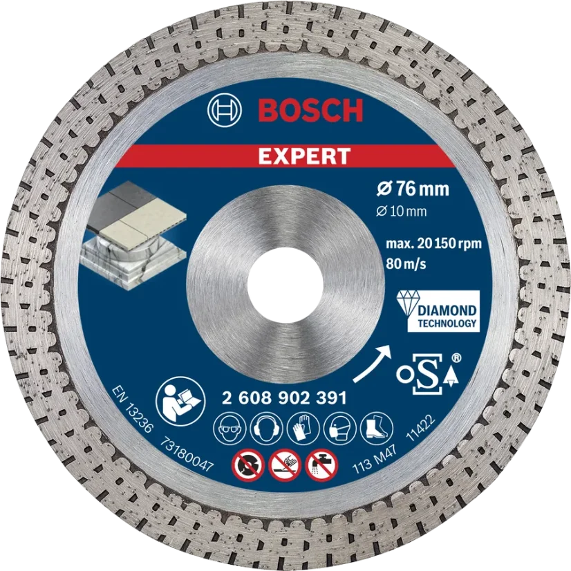 Bosch EXPERT Hard Ceramic diamantové dělicí kotouč 4059952700328