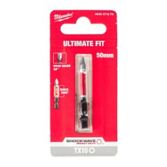 Milwaukee TX10 x 50 mm šroubovací bit Shockwave 4932471570