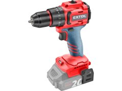 EXTOL PREMIUM 8891807 aku příklepový šroubovák SHARE20V, BRUSHLESS, bez baterie a nabíječky