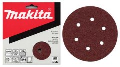 Makita P-37493 brusný papír 150mm 6ot K80 10ks